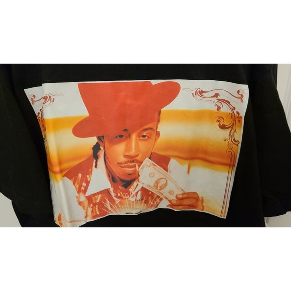 Ludacris Red Light District Mens Vinyl Tshirt Size XL EUC! Rare HTF - Picture 2 of 6